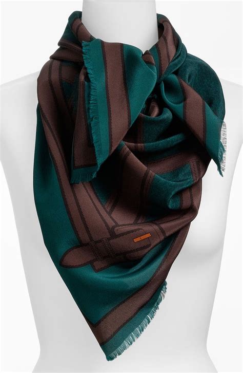 burberry green silk scarf|Burberry silk scarf nordstrom.